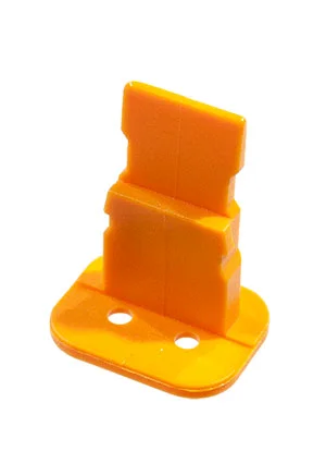 LHE TPA10017, Automotive Connector Locks & Position Assurance, Secondary Lock, Orange, PBT, 2 Position,