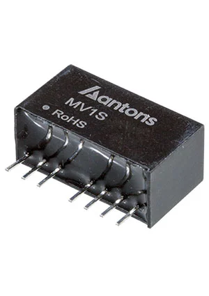 ANTONS POWER MV1S-0505D, DC/DC Regulated WRA0505S-1WR2 = WRA0505S-1WR2