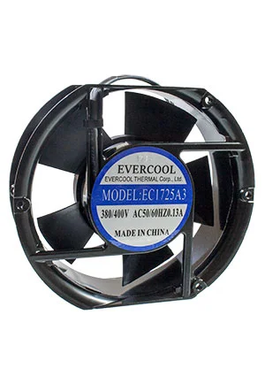EVERCOOL EC1725A3HBL, Вентилятор 380В, 172х150х50мм, подшипник качения, 2550 об/мин