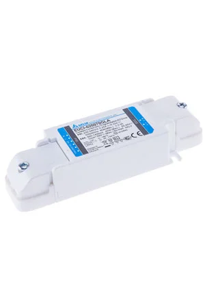 DELTA EUCI-020070GLA, LED драйвер, 20Вт, 220-240Вac/dc, 24-54Вdc, 250-700мА, IP20, 147x43x30мм, -25 C to +