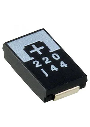 Panasonic 35TQC15MYF, конденсатор 15мкФ 35В корпус D