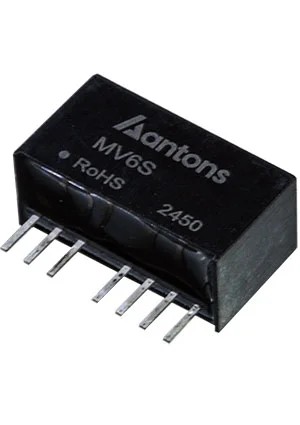 ANTONS POWER MV6S-2405, DC/DC Regulated VRB2405S-6WR3 = VRB2405S-6WR3