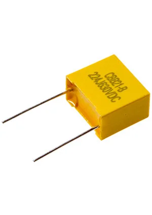 JEC JMPPB224J0630DH1520, Конденсатор плёночный 0.22 мкФ 10% 630 VDC P=15мм d0.8, 10*16*18 =B32652A6224K