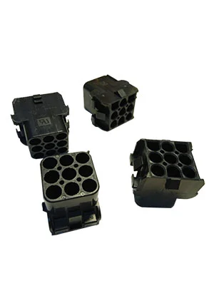 TE Connectivity 1-350782-9, Корпус разъема без контактов, Socket (Female) , 9 позиций, черный , MATE-N-LOK
