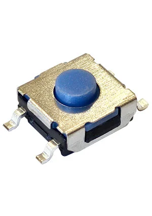 Gangyuan KAN6248A-0354M1, = KSC2 SOFT, 3,5 mm HIGH,  (= KSC2-4-1-G70-SH-LFS) = KSC241G70SHLFS; = KSC241GLFS;
