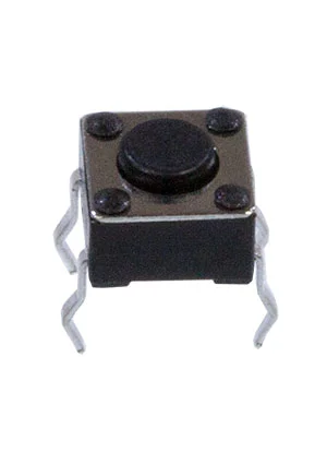 Gangyuan KAN0611-0431B, кнопка тактовая 6х6 h=4.3мм (=0643HIM TS-A1PS)