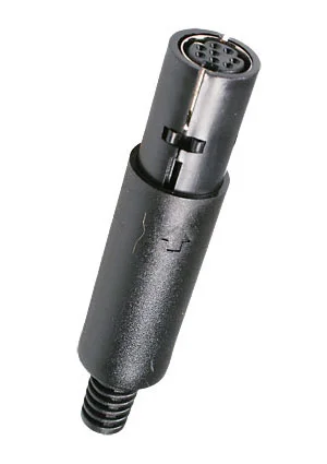 Sonion MDN-8F, разъем MiniDIN гнездо на кабель (аналог для AF-2480)