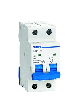 CHINT 179675, Авт. выкл. NB1-63 2P 25A 6кА х-ка D (DB)