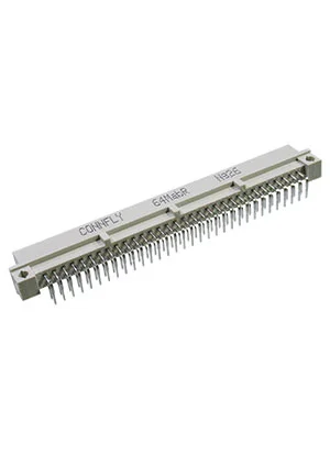 CONNFLY DS1118-64M0R23, DIN 2X32 64MR (2.54mm)