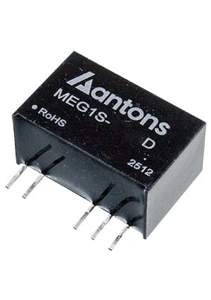 ANTONS POWER MEG1S-1215D, DC/DC Unregulated G1215S-1WR3 = G1215S-1WR3