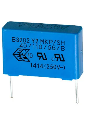 TDK EPCOS B32023A3104M189, Y2 пленочный конденсатор 0.1мкФ x 250В