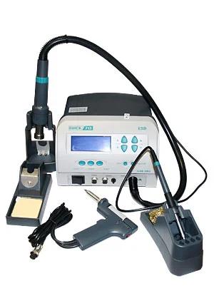 QUICK QUICK713 ESD, промышленная паяльная станция индукционная 3 в 1 1300Вт 200-480С
