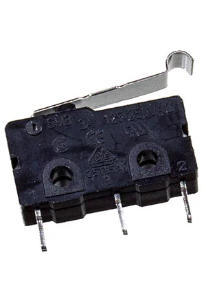 Switronic SM3-04P-40G-G, микропереключатель с лапкой 125В/250В 3A
