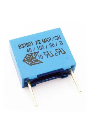 TDK EPCOS B32921C3473M, B32921C3473M000, X2 конденсатор пленочный 0.047uF 20% 305Vac