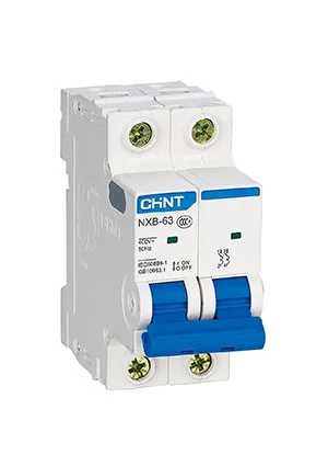 CHINT 814093, Авт. выкл. NXB-63 2P 20A 6кА х-ка C