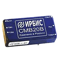 Ирбис СМВ20А, DC-DC, 20Вт, выход 5В, 4А, вход 27В, -40+85