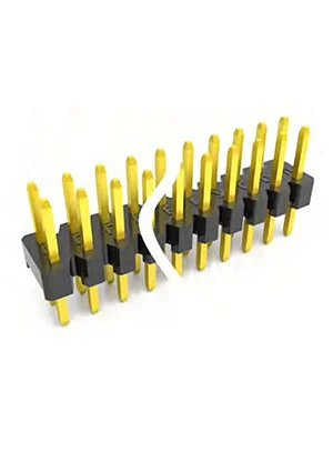 CONNFLY DS1021-2x20SF11-B, вилка на плату шаг 2.54мм