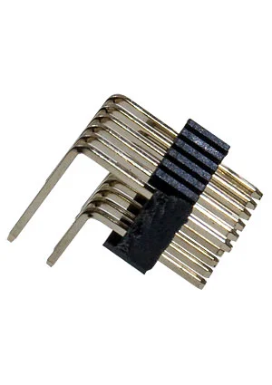 KLS L-KLS1-207D-12-R, вилка штыревая 2х6 угл.