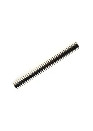 NXU PLD2-80, вилка штыревая 2мм 2x40 прямая (113-DS80G)