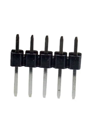 KLS PLS-5, вилка штыревая 2.54мм 1x5 прям. (L-KLS1-207-1-05-S)