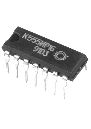 СВЕТЛАНА К555ИР16,  ( 1990 - 91 г)