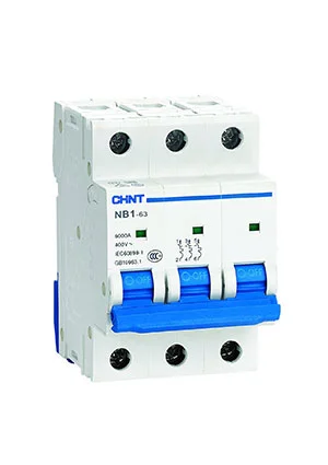 CHINT 179706, Авт. выкл. NB1-63 3P 4A 6кА х-ка C (DB)