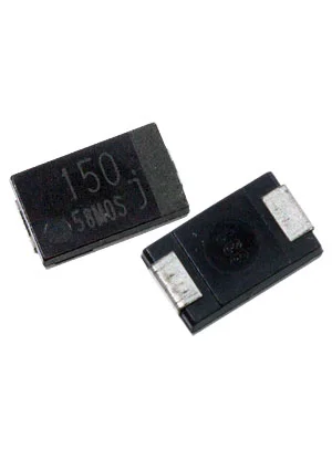 Panasonic EEFSX0J151P, ЧИП электролит.конд.  150мкф 6.3В 105гр, 7.3x4.3
