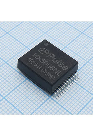 PULSE HX5008NLT, трансформатор Ethernet, 4 пары PoE 30Вт
