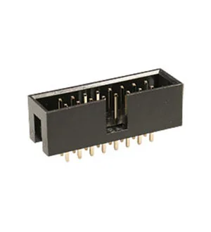 NXU BH-16 (IDC-16MS), вилка на плату шаг 2.54мм прямая  (118-A-16GSK)