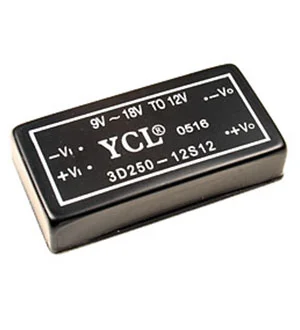 Zhenhui 3D250-12S12, DC/DC преобразователь 9-18В/12В 0.25А