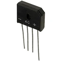 HOTTECH KBU610, выпрямительный диодный мост, 1000В, 6А (KBU) = KBU6M
