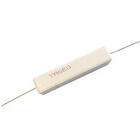 Yageo SQP25AJB-12R, Резистор керамический цементный аксиальный (SQP) 25Вт 12Ом +5%