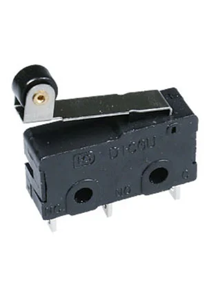 Switronic SM5-05N-45G-G, микропереключатель с лапкой 250В 5A широкие выводы