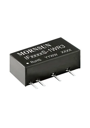 MORNSUN IF2412S-1WR3, блок питания на плату, корпус SIP4, 19.6x6m
