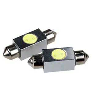 Hixem T10*36MM 1W, светодиодная автомобильная лампа 12В T10, белая
