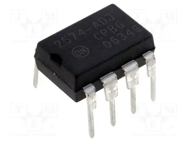onsemi LM2574N-ADJG — Регуляторы напряжения - микросхемы DC/DC