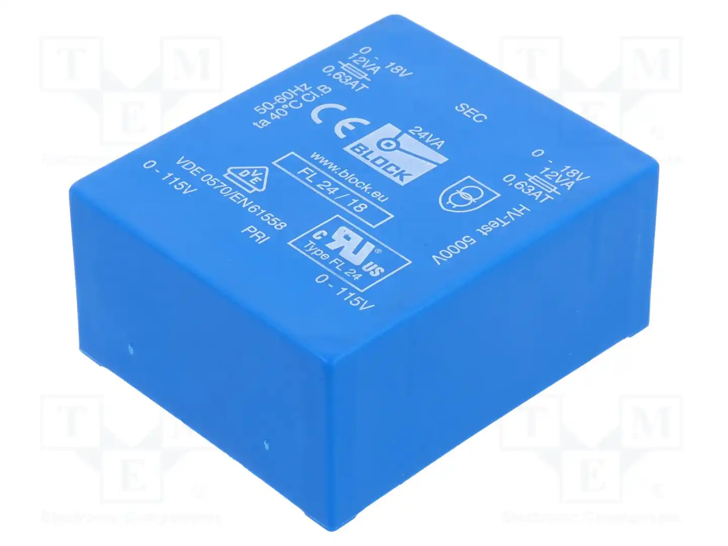 BLOCK FL 24/18 — Трансформаторы PCB