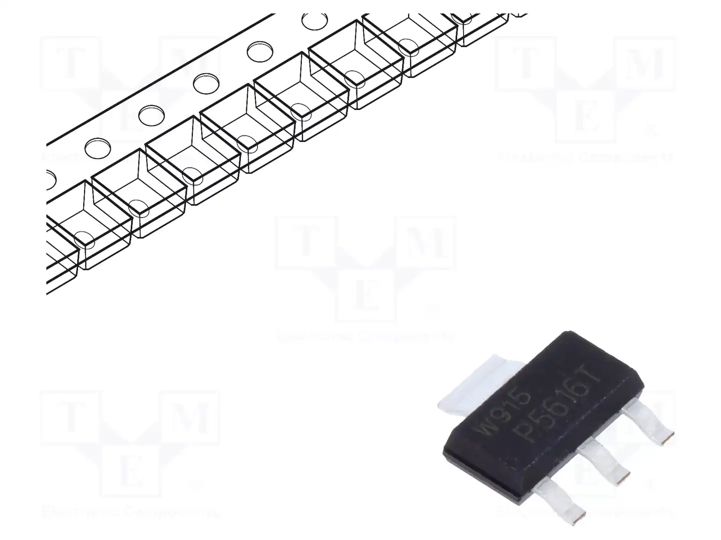 NEXPERIA BCP56-16TX — Транзисторы NPN SMD