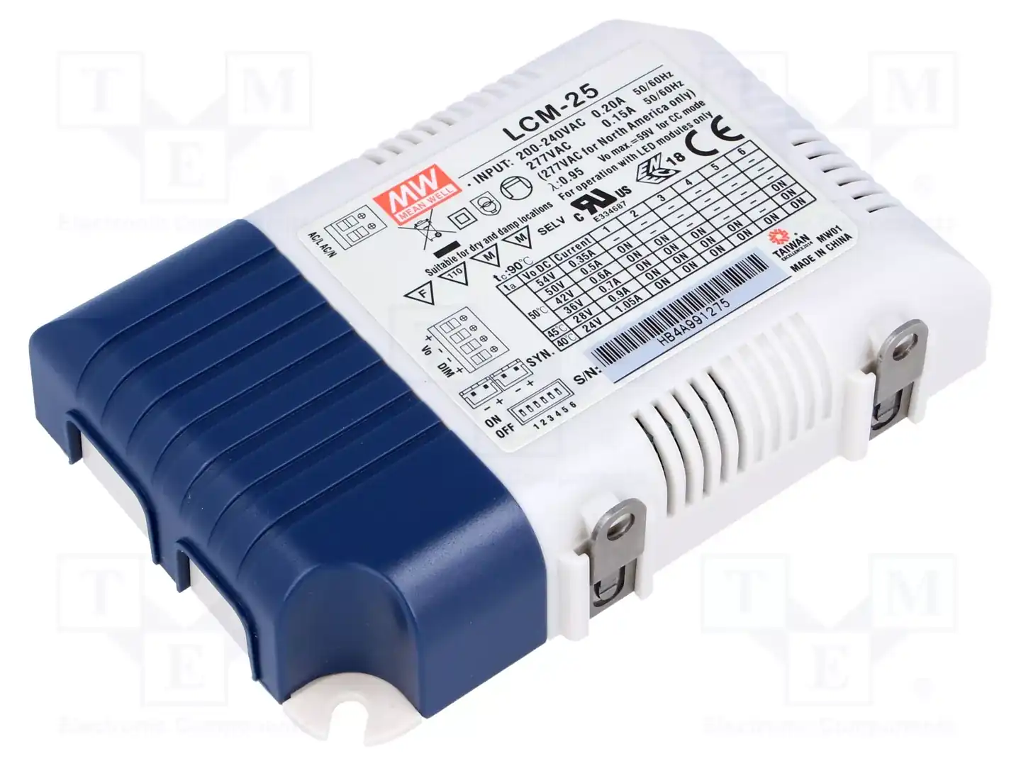 MEAN WELL LCM-25 — Блоки питания для LED