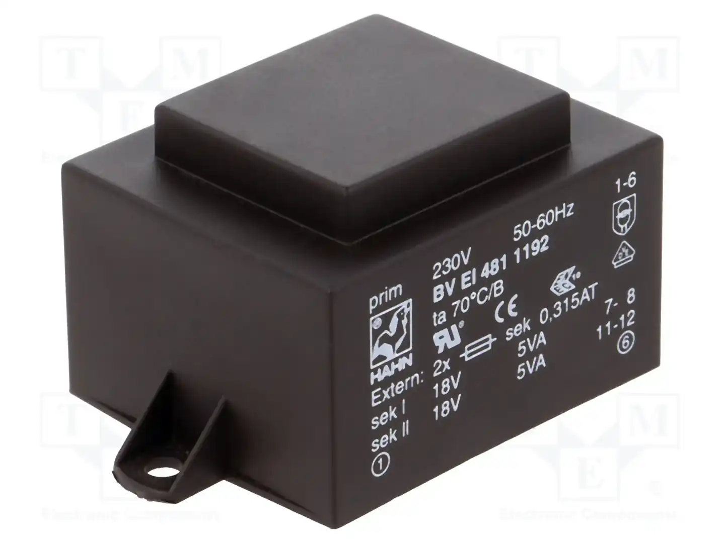 HAHN BV EI 481 1192 — Трансформаторы PCB