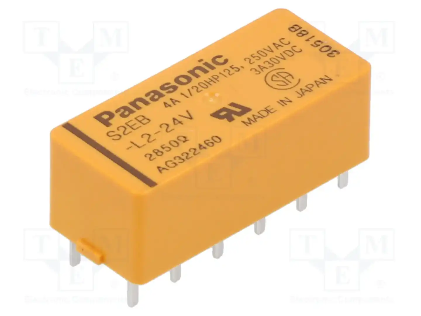 PANASONIC S2EB-L2-24V — Реле электромагн. миниатюрные