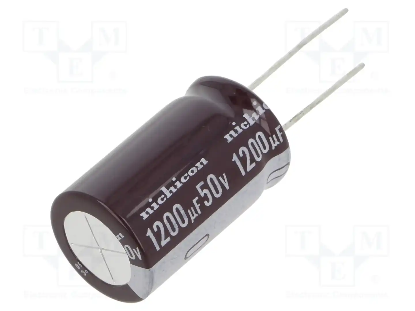 NICHICON UPM1H122MHD6 — Конденсаторы электролитические THT