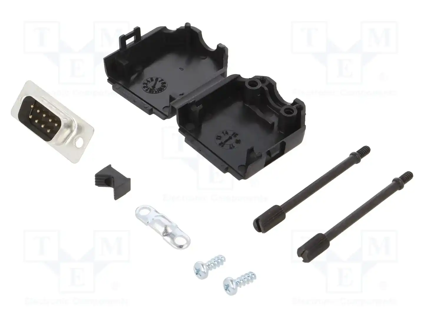 MH CONNECTORS MHDPPK9-DB9P-K — Комплектные штекеры D-Sub