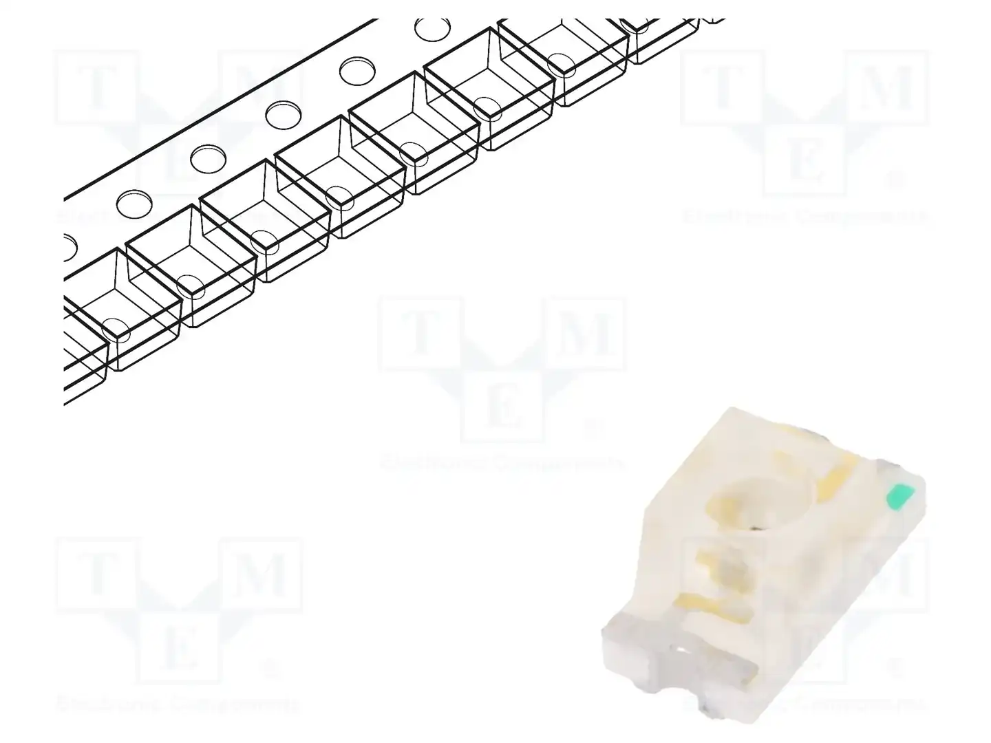 KINGBRIGHT ELECTRONIC KPL-3015SYCK — Светодиоды SMD цветные