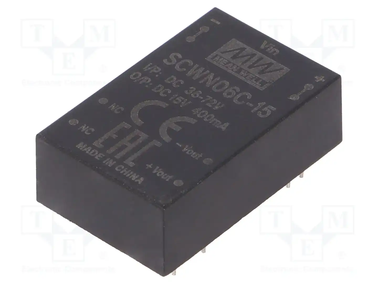 MEAN WELL SCWN06C-15 — Преобразователи DC/DC