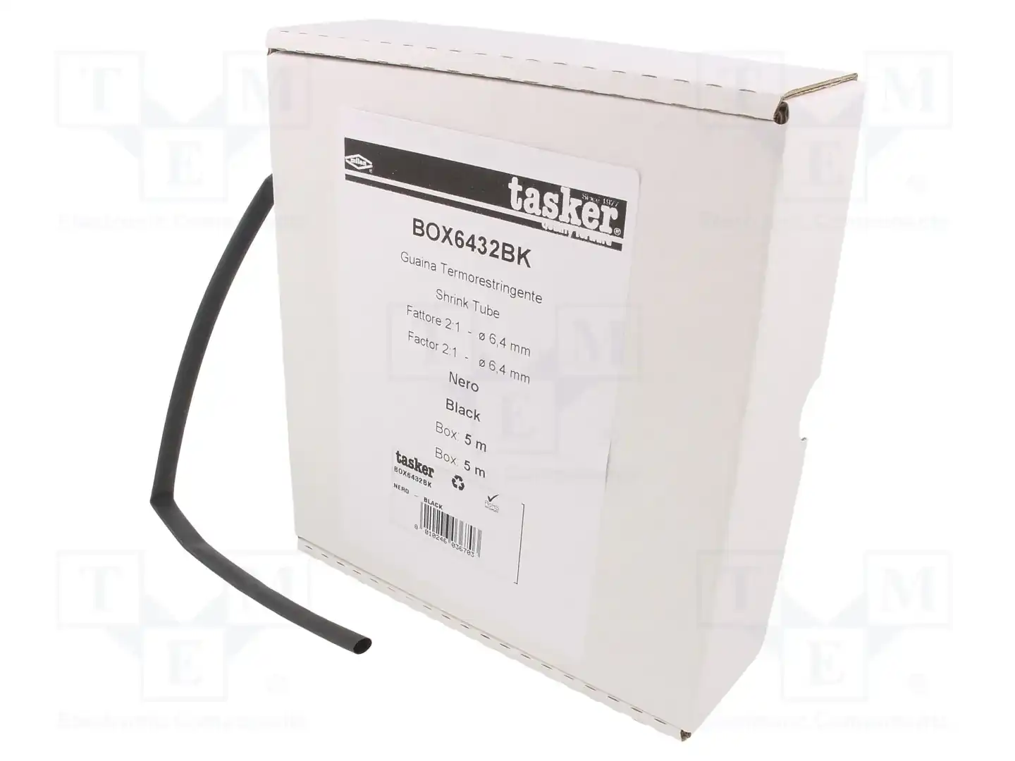 TASKER BOX 6432 BK — Трубки термоусадочные