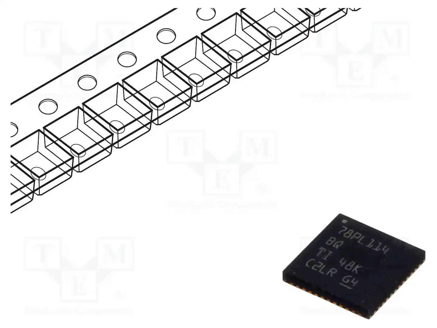 Texas Instruments BQ78PL114RGZR — Контроллеры батарей и аккумулят. - схемы