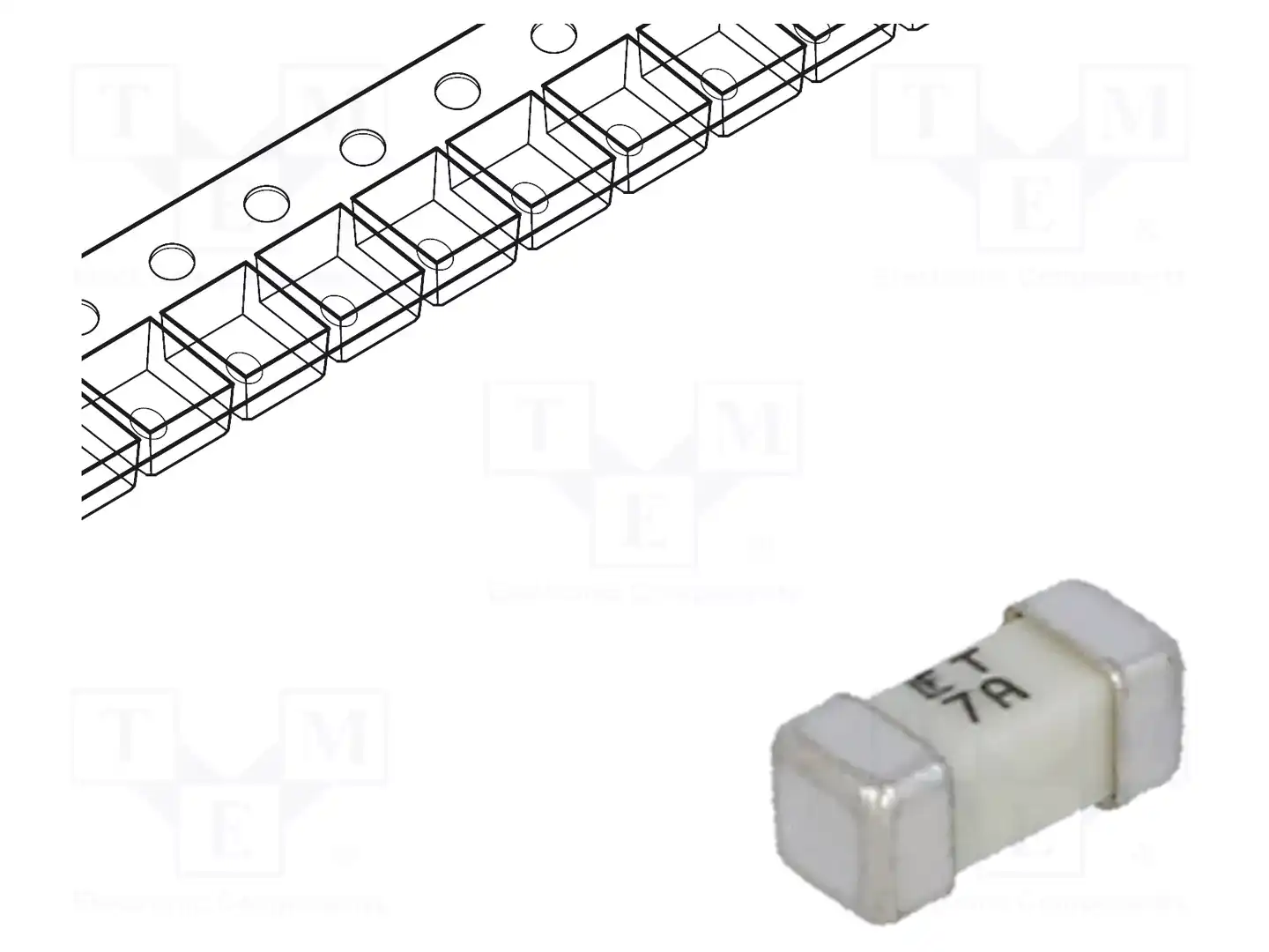 LITTELFUSE 0454007.MR — Предохранители SMD 2410 медленные