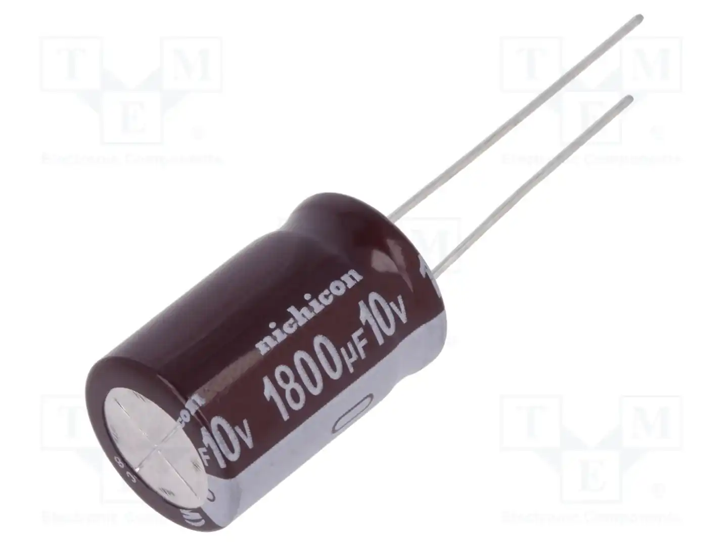 NICHICON UPM1A182MHD — Конденсаторы электролитические THT