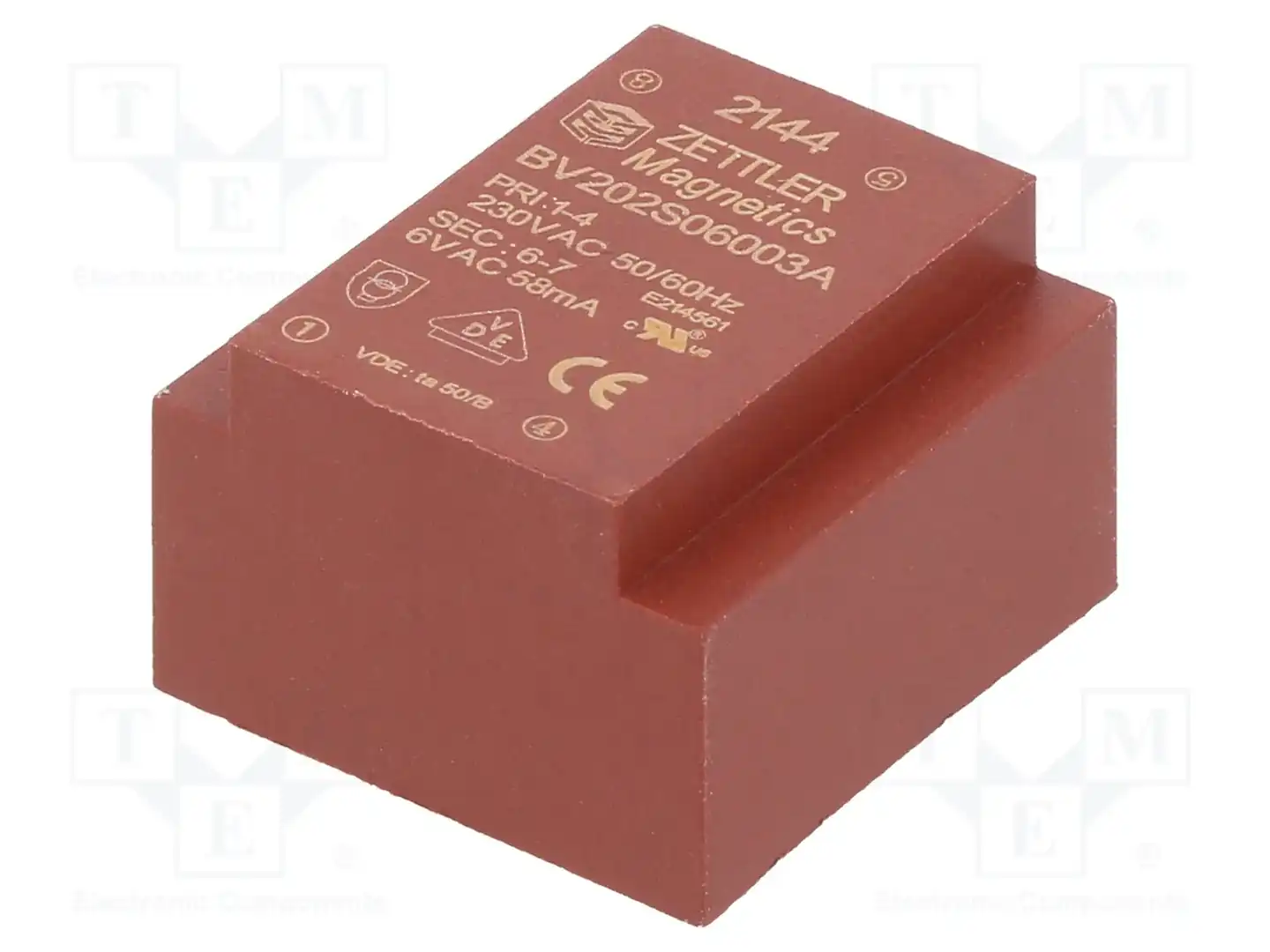 ZETTLER BV202S06003A — Трансформаторы PCB